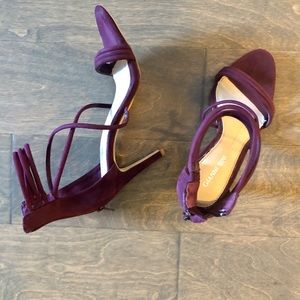 Gianni Bini Maroon Heels Never Worn